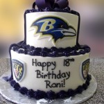 Ravens birthday cake