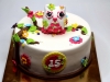 birthday cake owl