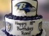 Ravens birthday cake